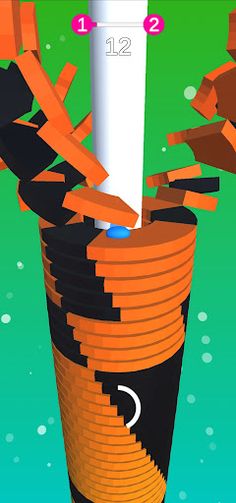 Helix Smash Blast 3D - Screenshot 2