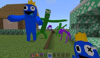 Rainbow Craft: Hide and Seek - Screenshot 2