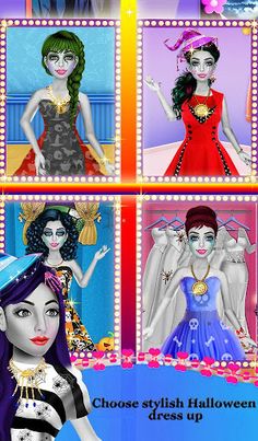 Halloween Hair Stylist Salon - Screenshot 2