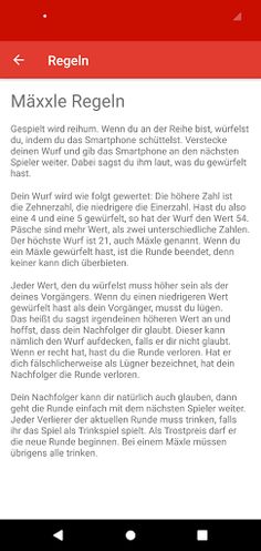 Mäxchen - Screenshot 2