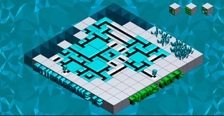 CubeLine puzzle game - Screenshot 2