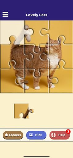 Lovely Cats Puzzle - Screenshot 1