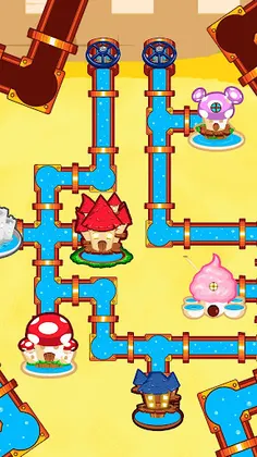 Plumber World : connect pipes - Screenshot 1
