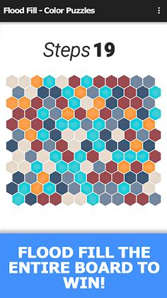 Flood Fill - Color Puzzles - Screenshot 2