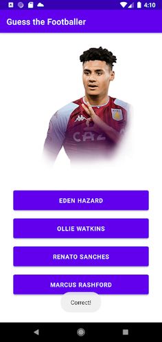 Guess The Footballer - Screenshot 2