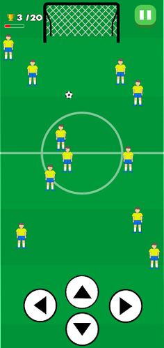 Maze puzzles : Football game - Screenshot 1