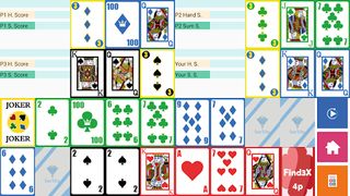 Brain Card Game - Find3x 4P - Screenshot 3