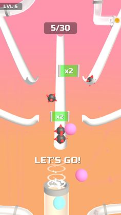 Tube Balls - Screenshot 2