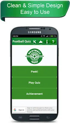 Football Quiz Games Sports Tri - Screenshot 2