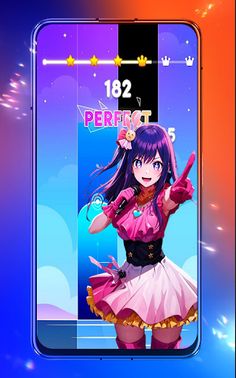 Oshi no Ko Game Piano Tiles - Screenshot 1