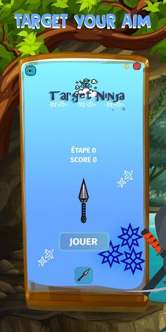 Ninja Target – Knife Throw Sho - Screenshot 2