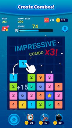 Merge Blocks: Puzzle Game Fun - Screenshot 3