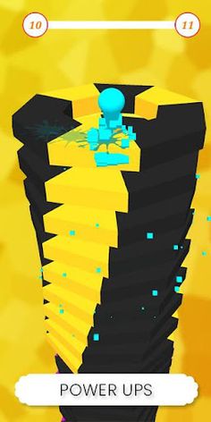 Drop Ball Stack Tower Super Fu - Screenshot 2