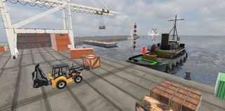 Bulldozer Excavator Game Port - Screenshot 1