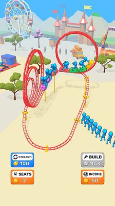 Moon Park 3D - Idle Tycoon - Screenshot 3