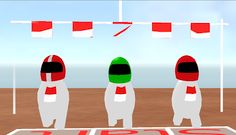 Simulator Balap Karung Helm - Screenshot 2