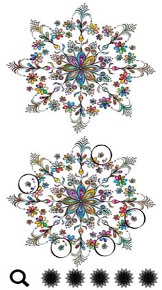 Spot a Difference Mandalas - Screenshot 2