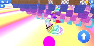 Rainbow block obby anime girl - Screenshot 1