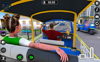 Tuk Tuk Rickshaw: Taxi Games - Screenshot 3