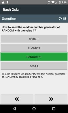 Bash Quiz - Screenshot 4