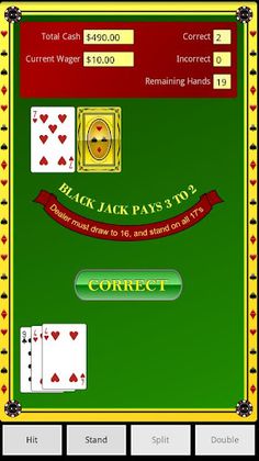 Blackjack Coach - Screenshot 1