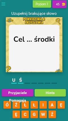 Powiedzenia i Przysłowia - Screenshot 1