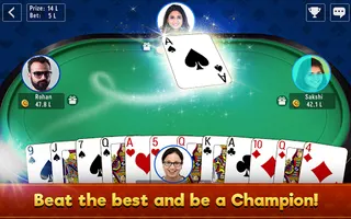 Callbreak Gold - Multiplayer - Screenshot 2