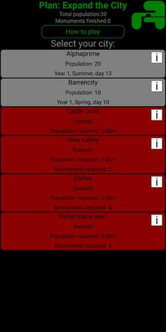 Plan: Expand the City - Screenshot 1