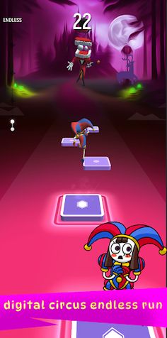 Music Tiles Hop Digital Circus - Screenshot 4