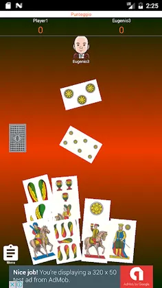Tressette in 2 - Screenshot 1