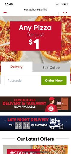 PizzaHut Deals Singopore - Screenshot 1