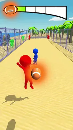 Super Pass Football 3D - Screenshot 2