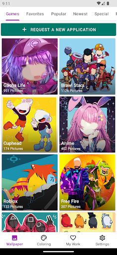 GameStack: Gaming Wallpapers - Screenshot 1