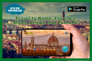 Trip to Italy: Platform Game - Screenshot 3