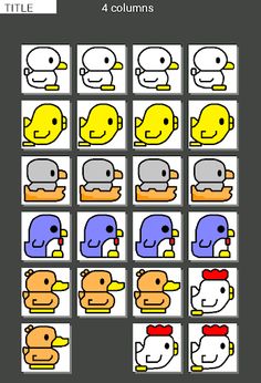 Chick Rotary puzzles - Screenshot 1