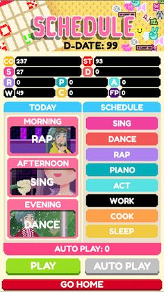 Kpop Idol Simulator - Screenshot 1