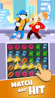 Match Hit - Puzzle Fighter - Screenshot 1
