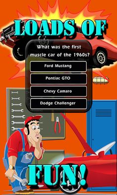 Muscle Cars American Auto Quiz - Screenshot 3