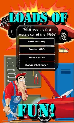 Muscle Cars American Auto Quiz - Screenshot 3