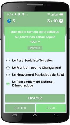 Quiz Tchad - Screenshot 3