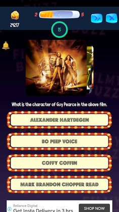 Filmy Buzz - Movie Quiz Game | - Screenshot 3