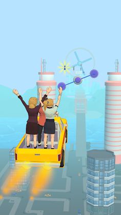 Crazy Transport - Air taxi - Screenshot 2