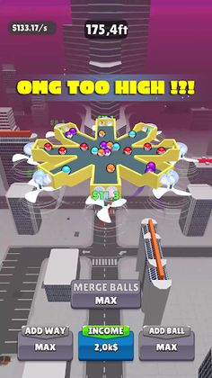 Roll & Rise! - Screenshot 2
