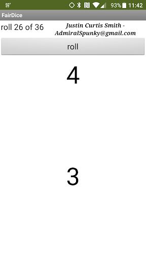 FairDice - Screenshot 2