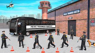 Police Bus Simulator Bus Game - Screenshot 1