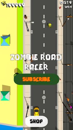 Zombie Road Racer - Screenshot 2