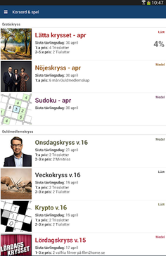 Korsord.se - Screenshot 3