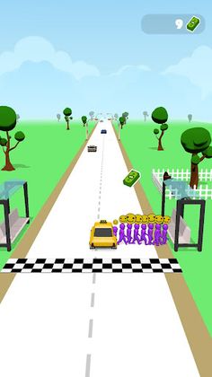 Crazy Flexible Taxi - Screenshot 2
