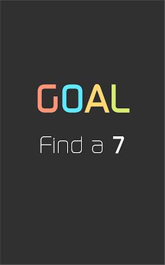 Can you find a seven? - Screenshot 1