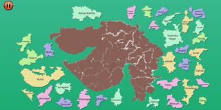 Gujarat Map Puzzle Jigsaw - Screenshot 3